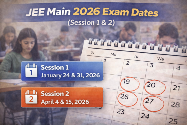 JEE Main 2026 Exam Dates (Session 1 & 2)