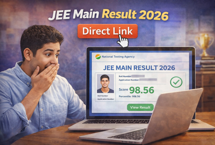 JEE Main Result 2026 Direct Link