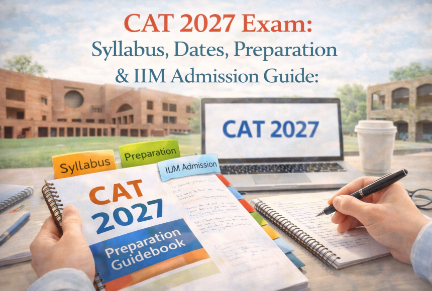 CAT 2027 exam preparation scene