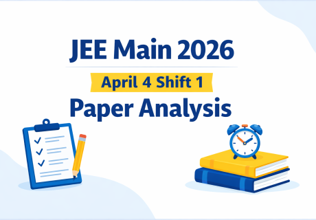 JEE Main 4 April 2026 Shift 1 question paper analysis difficulty level