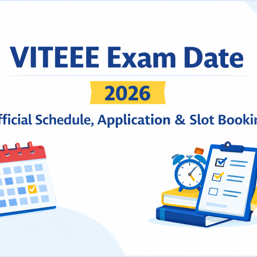 VITEEE exam date 2026 official schedule and application details