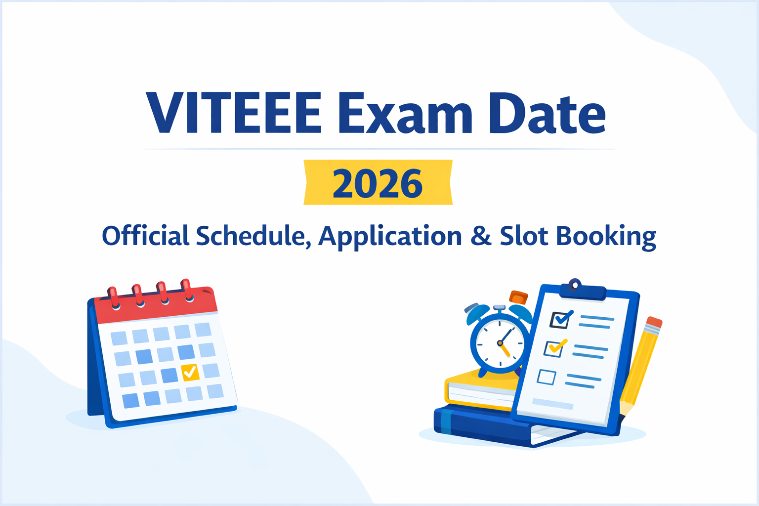 VITEEE exam date 2026 official schedule and application details