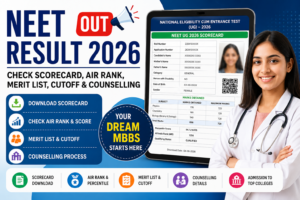 NEET 2026 results announcement