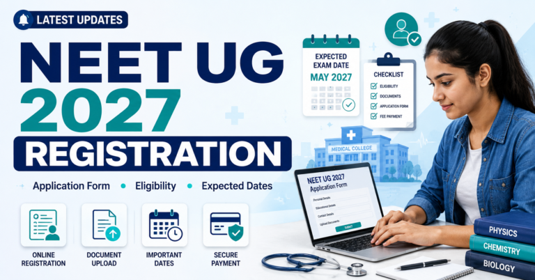 NEET UG 2027 registration expected date application form eligibility criteria and online registration process